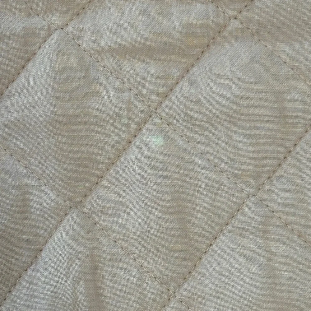 Pottery Barn Belgian Flax Linen Diamond Quilt King Cal King Soft Rose Pink Bed